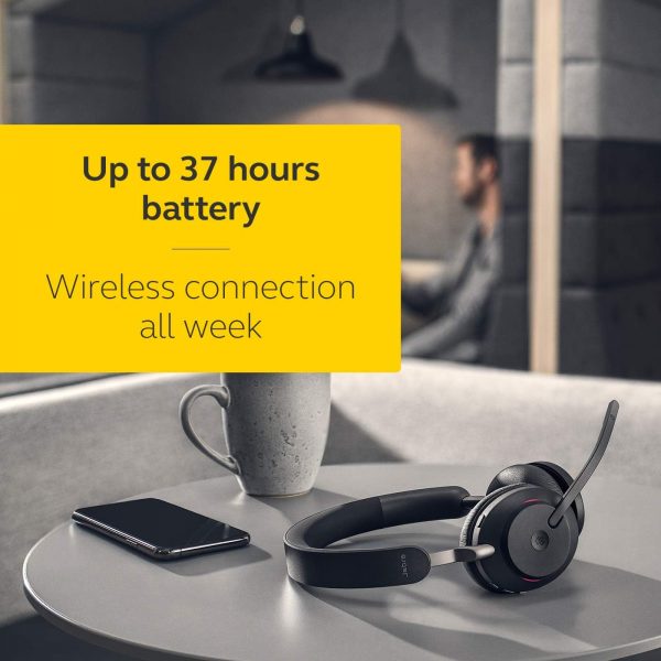 Jabra Evolve2 65 Wireless PC Headset – Noise Cancelling Micr... - Image 7