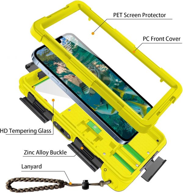 𝟐𝟎𝟐𝟓 𝐋𝐚𝐭𝐞𝐬𝐭 Underwater Snorkeling Diving Phone Case for iPho... - Image 6