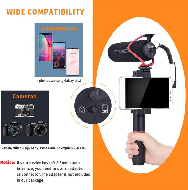 COMICA CVM-V30 LITE Video Microphone Super-Cardioid Condense... - Image 4
