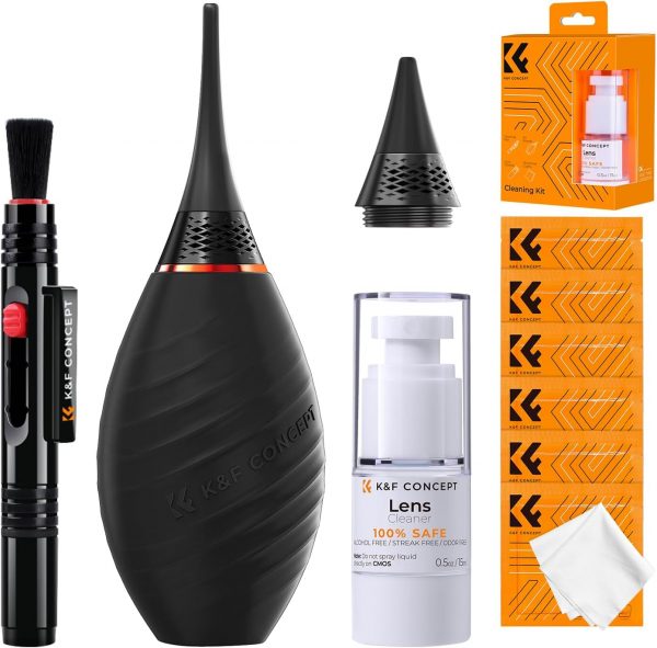K&F Concept 10-in-1 Camera Cleaning Kit with Lens Pen, Rocke... - Image 2