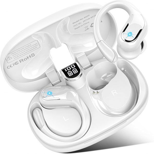 Wireless Earbuds, Bluetooth 5.4 Headphones Sport, 75H Hi-Fi ... - Image 2