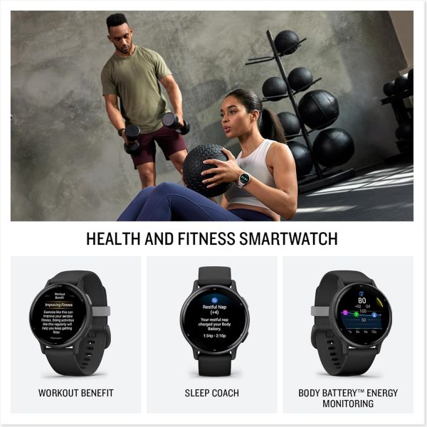 Garmin vívoactive 5 GPS Smartwatch, AMOLED Touchscreen - Image 3