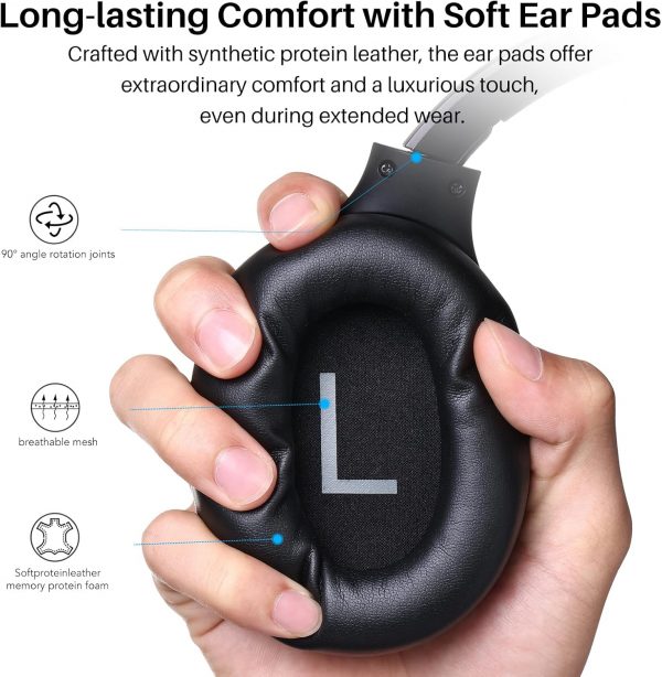 TOZO HT2 Hybrid Active Noise Cancelling Wireless Headphones,... - Image 8