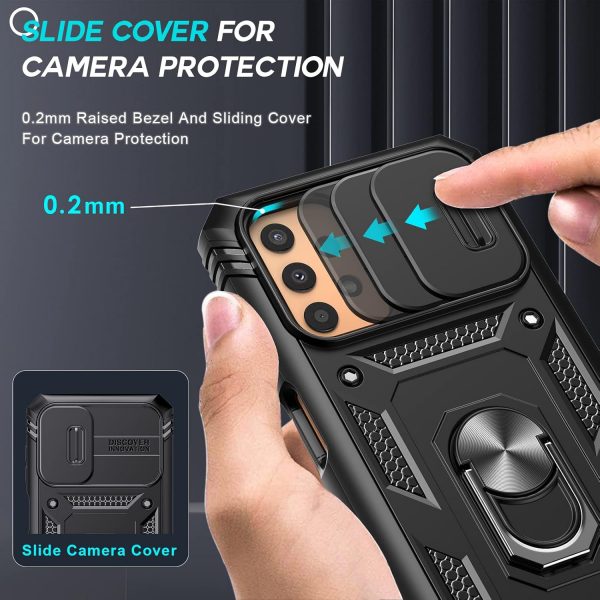 LeYi for Samsung A13 Phone Case with Camera Cover Slider, (2... - Image 3