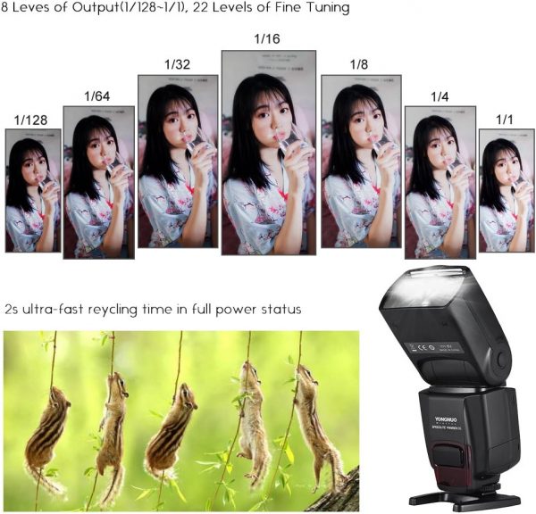 YONGNUO YN565EX III Wireless TTL Slave Flash Speedlite GN58 ... - Image 4