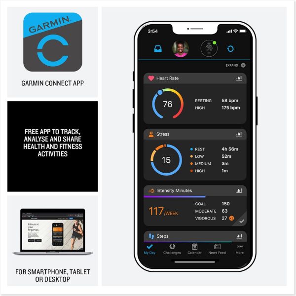 Garmin vívoactive 5 GPS Smartwatch, AMOLED Touchscreen - Image 5