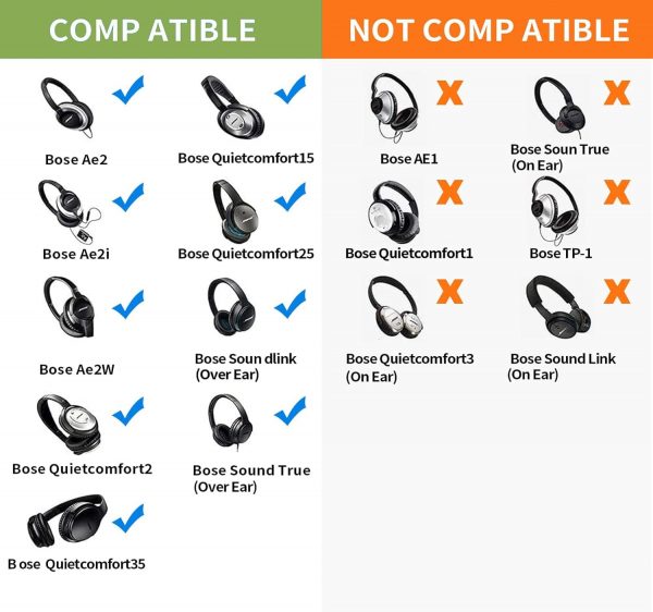 for use with Bose Headphone Replacement Pads, for Bose Noise... - Image 7