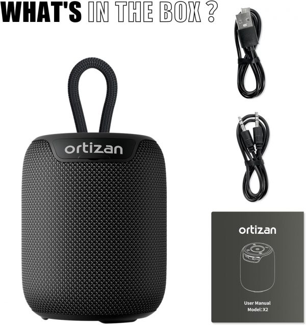 Ortizan Bluetooth Speaker Mini Portable Wireless Bluetooth 5... - Image 10