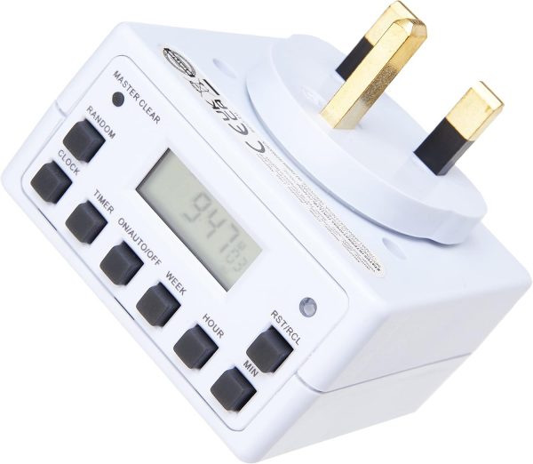 STATUS Timer Switch | 7 Day Digital Timer Light Switch | Whi... - Image 2