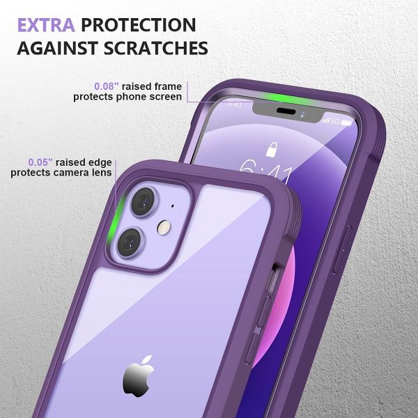 Miracase Compatible with iPhone 12/12 Pro Case 6.1 inch, [Bu... - Image 6