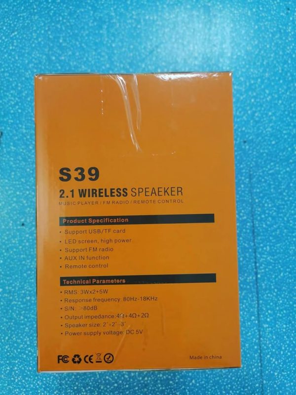 Portable Bluetooth Speakers with Subwoofer Wireless Stereo S... - Image 12