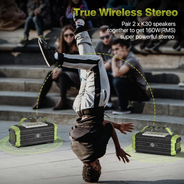 Portable Bluetooth Speaker 120W Peak 80W Wireless Speakers, ... - Image 5