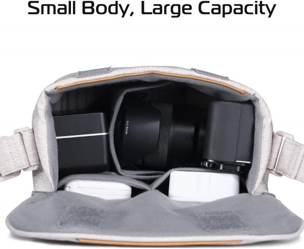 ULANZI Camera Bag, SLR/DSLR Camera Case Professional, White ... - Image 4