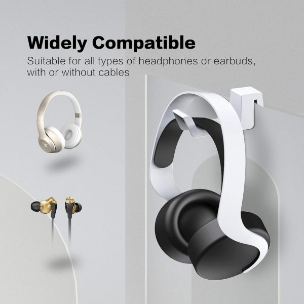 NexiGo PS5 Headphone Holder, [Minimalist Design] Mini Headph... - Image 4