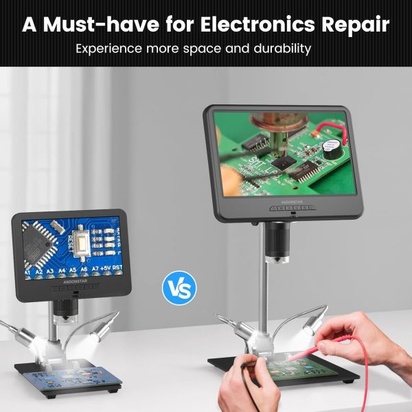 Andonstar AD210 10.1 Inch LCD Digital Microscope for Adults,... - Image 4