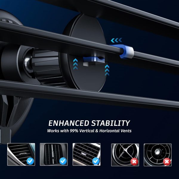 SOARUN Mag-Safe Car Mount Charger, 1.8kg Super Strong Magnet... - Image 4