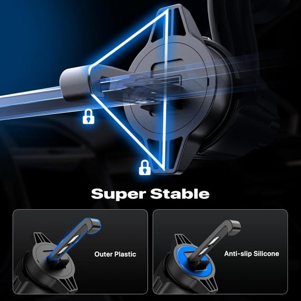 Miracase for Magsafe Car Mount Charger, [15W Fast Charging] ... - Image 7
