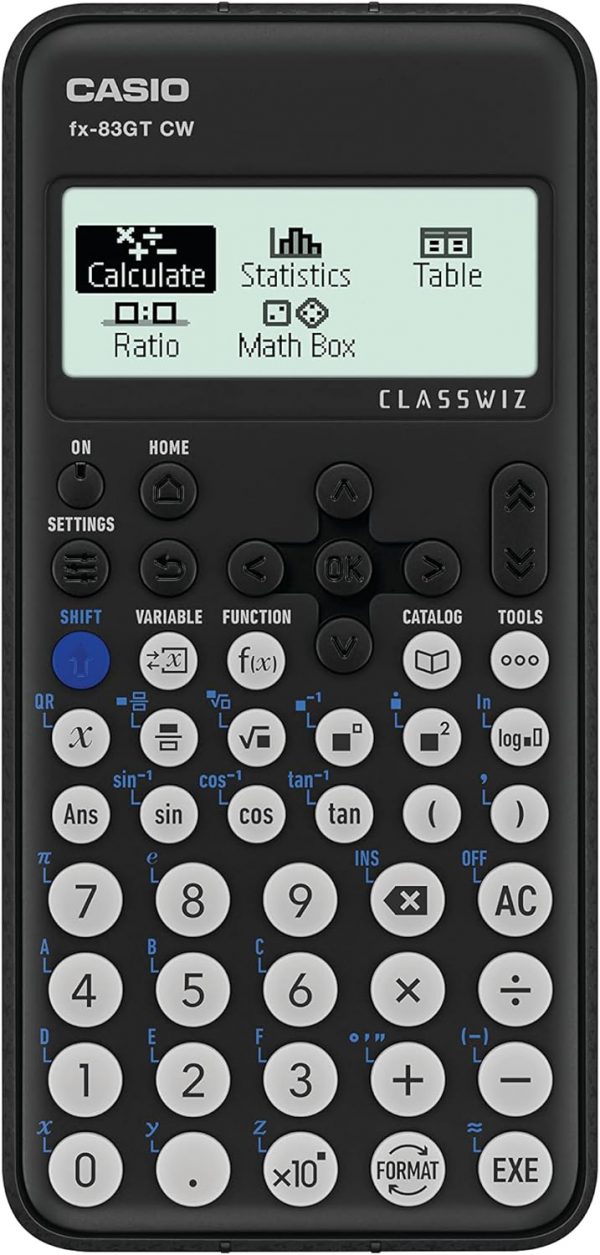 Casio fx-83GTCW Black Scientific Calculator - Image 2
