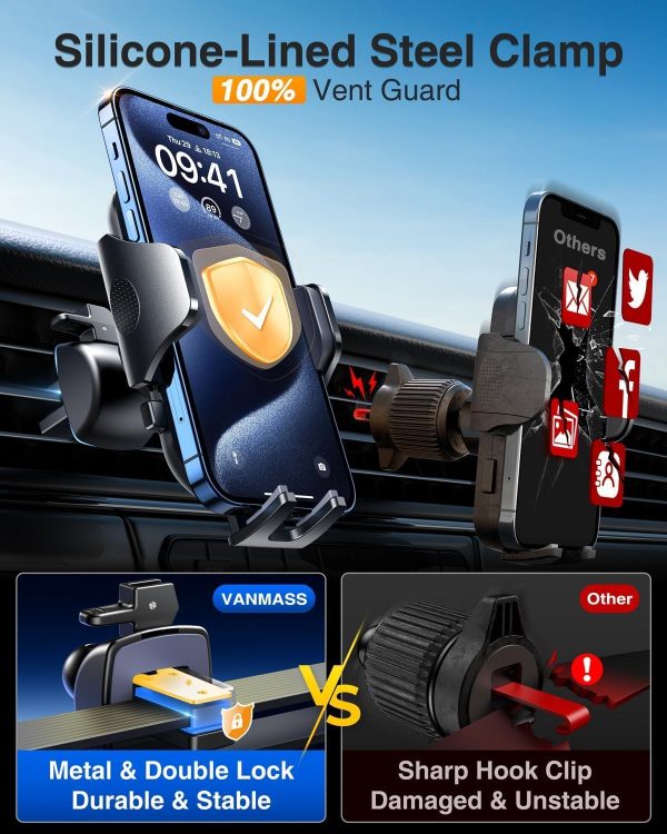 VANMASS 【New Upgrade BEST】 Car Phone Holder 【Ultimate Versio... - Image 7