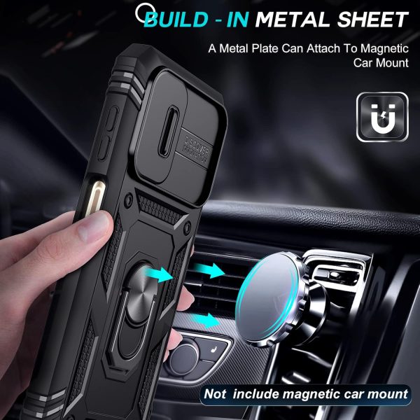 LeYi for Samsung A13 Phone Case with Camera Cover Slider, (2... - Image 5