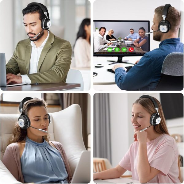 Wireless Bluetooth Headset with Microphone | Noise Cancellin... - Image 10