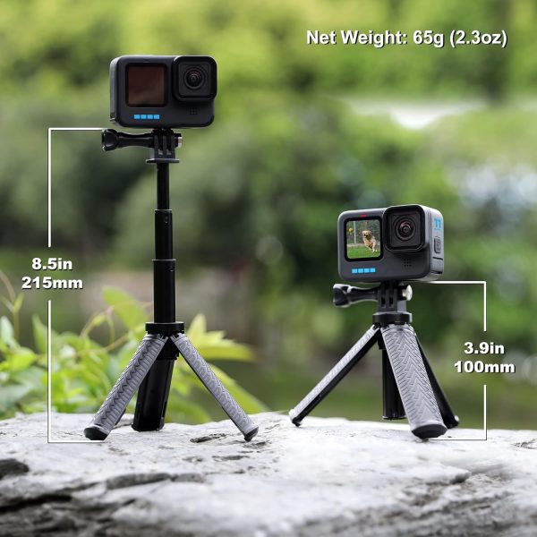 SOONSUN Mini Extendable Selfie Stick for GoPro, Portable Han... - Image 4