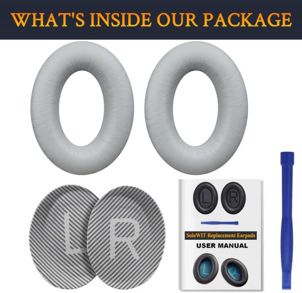 SoloWIT Professional Earpads Cushions for Bose QuietComfort ... - Image 9
