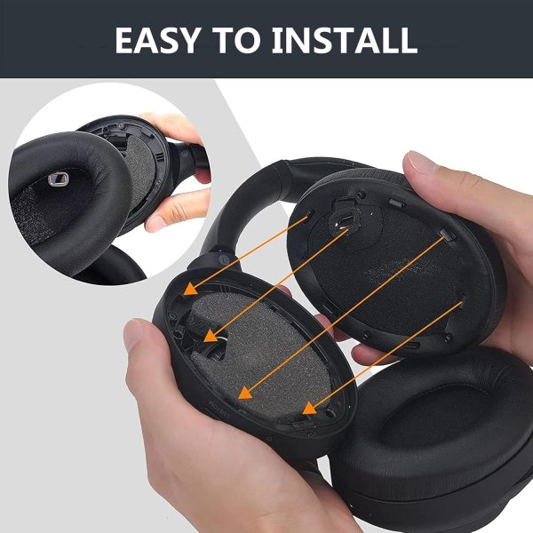 WH-1000XM4 Ear Cushions Replacement Noise Isolation Ear Pads... - Image 5