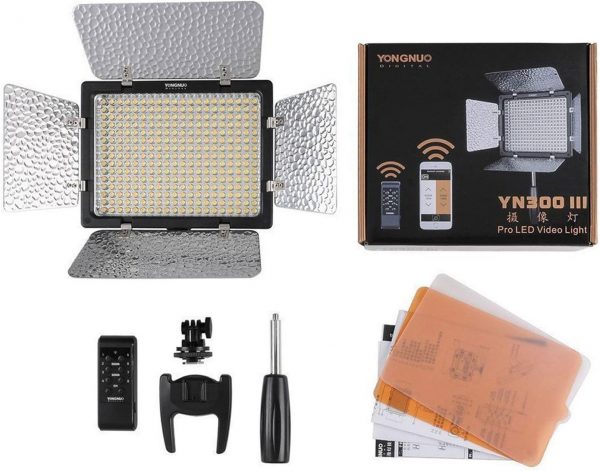 YONGNUO YN-300 III LED Camera Video Light 3200k-5500k for DS... - Image 10
