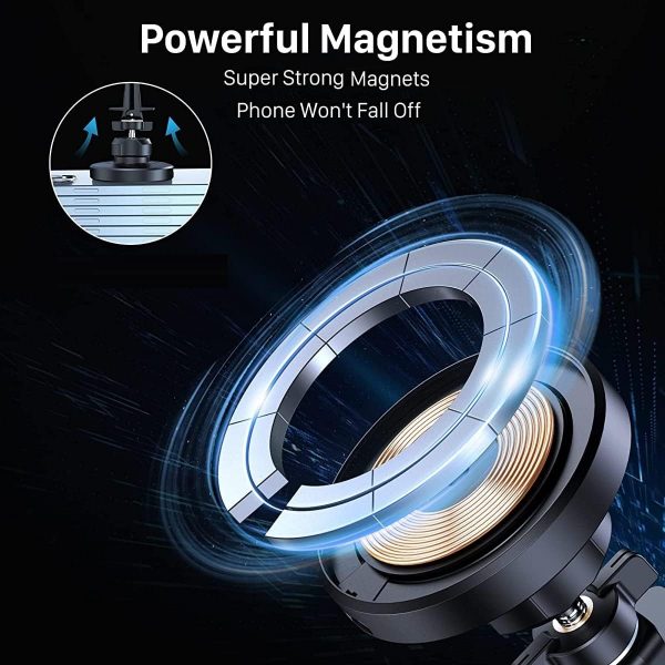 20W Wireless Car Charger, Compatible With Magsafe Car Mount,... - Image 4