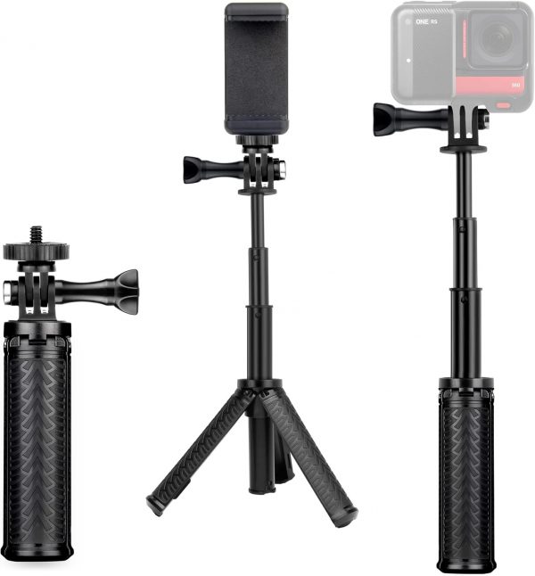 SOONSUN Mini Extendable Selfie Stick for GoPro, Portable Han... - Image 2