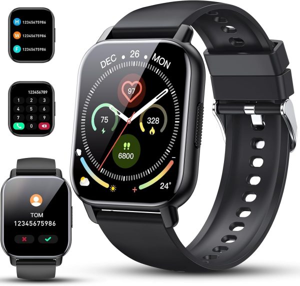 Smart Watch for Men Women, 1.85" HD Touch Smartwatch Answer/... - Image 2