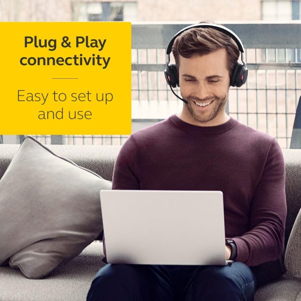 Jabra Evolve2 65 Wireless PC Headset – Noise Cancelling Micr... - Image 9