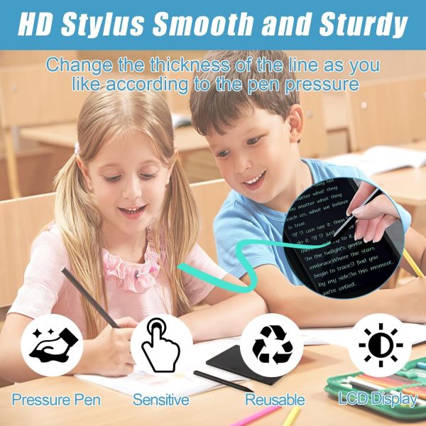 6.5" LCD Writing Tablet for Adults Reusable Digital Notepad ... - Image 5