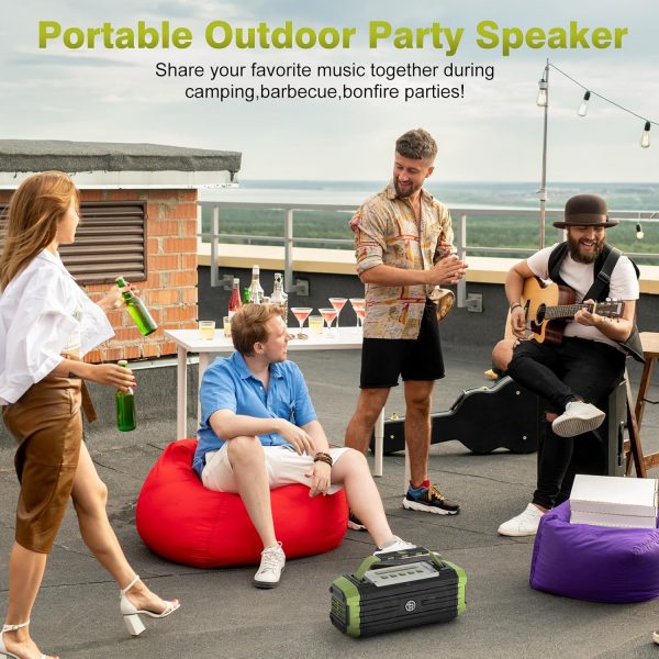 Portable Bluetooth Speaker 120W Peak 80W Wireless Speakers, ... - Image 7