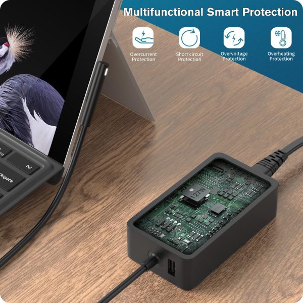 Surface Book 3 Charger, 127W 102W Microsoft Surface Charger ... - Image 7
