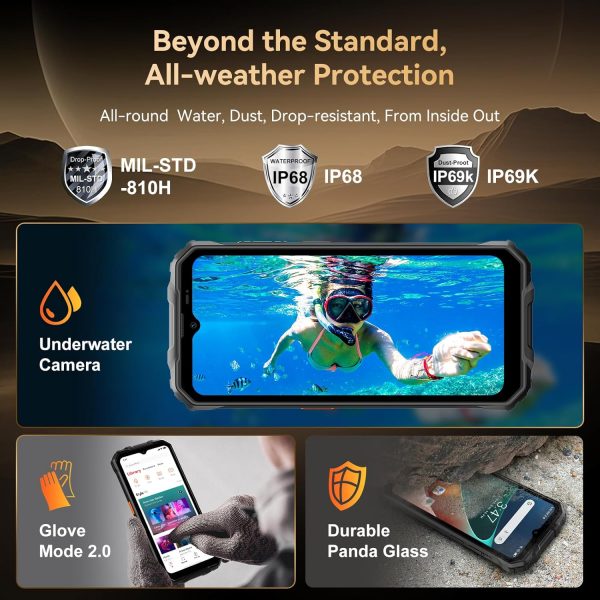 OSCAL Marine 2 Rugged Smartphone (2025),11000mAh(18W) Rugged... - Image 4