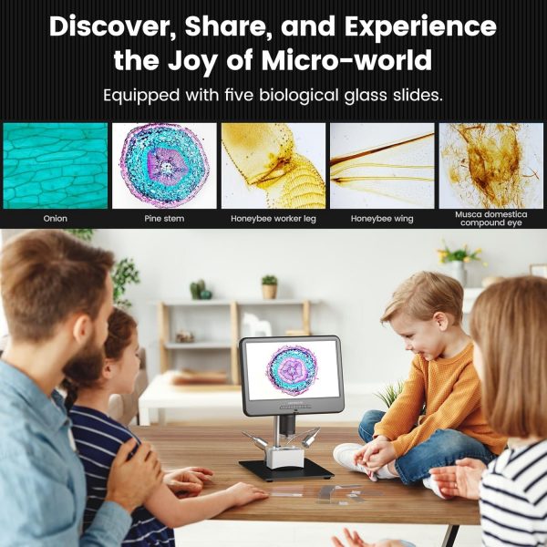 Andonstar AD210 10.1 Inch LCD Digital Microscope for Adults,... - Image 6