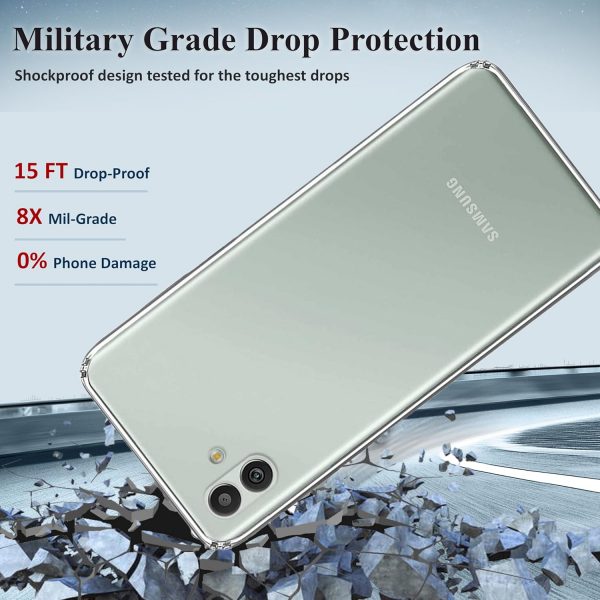 Pristine-Tech Clear Case For Samsung Galaxy A06 Case Non-Yel... - Image 3
