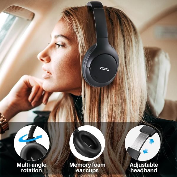 TOZO HT2 Hybrid Active Noise Cancelling Wireless Headphones,... - Image 9