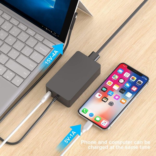 Surface Laptop Charger 15V 4A 65W Surface Pro Power Supply C... - Image 6