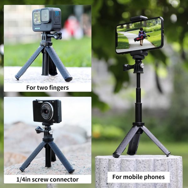 SOONSUN Mini Extendable Selfie Stick for GoPro, Portable Han... - Image 7