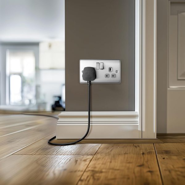 BG Electrical Double Switched Power Plug Wall Socket, Nexus ... - Image 8