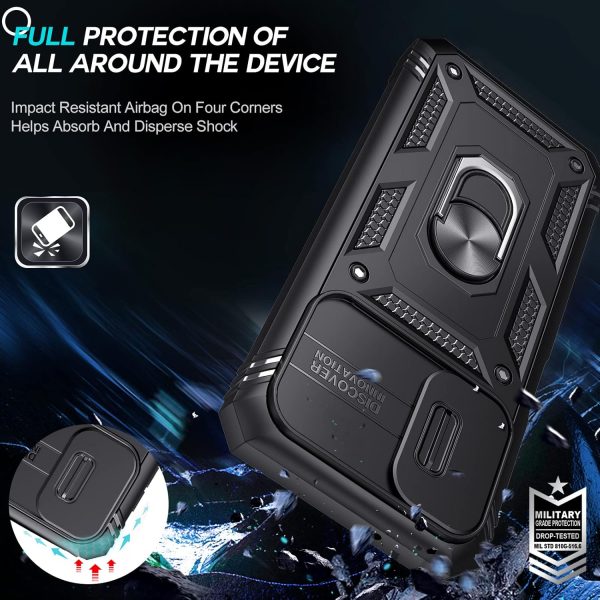 LeYi for Samsung A13 Phone Case with Camera Cover Slider, (2... - Image 7