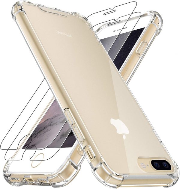 4youquality Case for iPhone 7 Plus and iPhone 8 Plus with [2... - Image 2