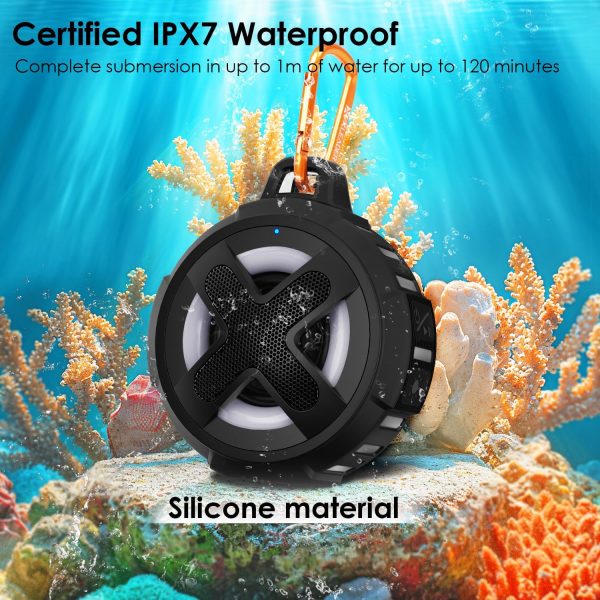 Upgraded, Bluetooth Speaker, Shower Speaker, Certified IP67 ... - Image 3
