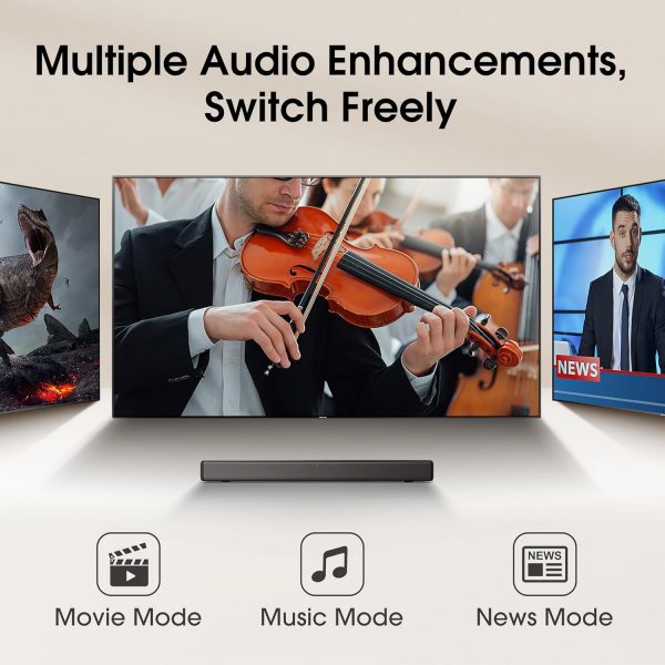 Hisense HS214 Soundbar All-in-one, Wireless Bluetooth, Power... - Image 7