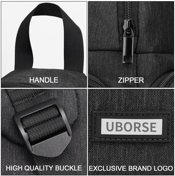 UBORSE Camera Bag DSLR SLR Camera Case Waterproof Portable A... - Image 7