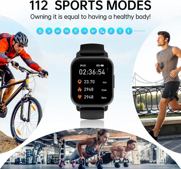 Smart Watch for Men Women, 1.85" HD Touch Smartwatch Answer/... - Image 6