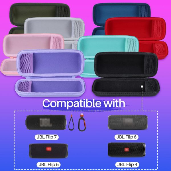 Lebakort Hard Case Compatible with JBL Flip 7/6 / 5/4 Waterp... - Image 4